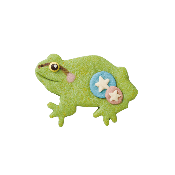 爬虫類クッキー・アマガエル