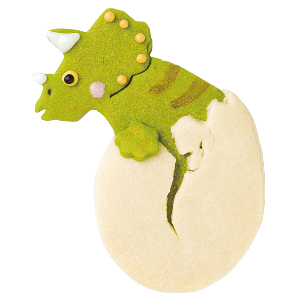 古代生物クッキー・トリケラトプス