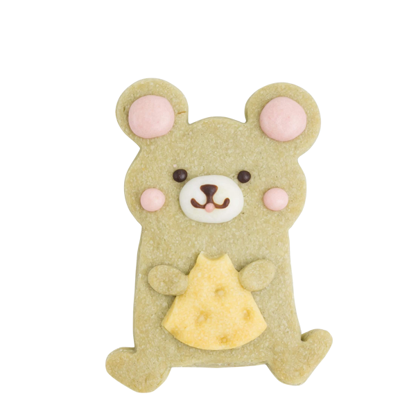 森の動物クッキー・ネズミ