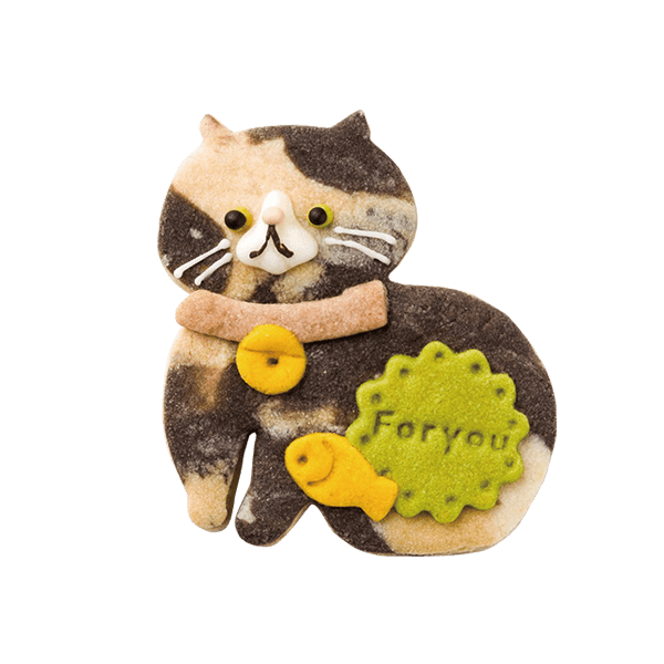 ねこクッキー・サビネコ