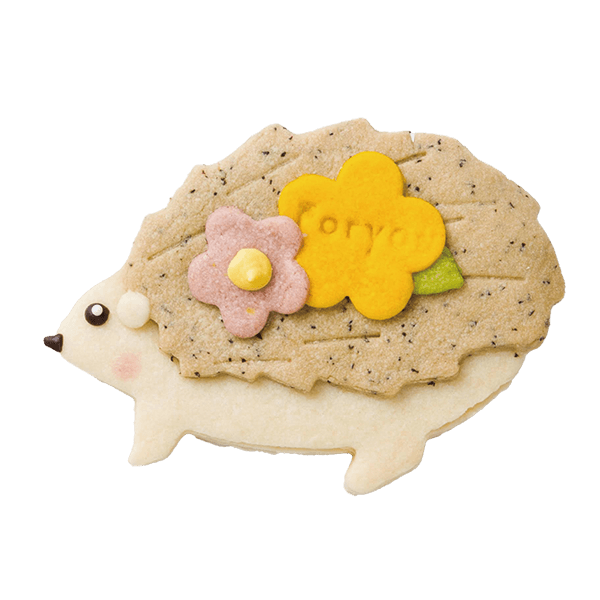 小動物クッキー・ハリネズミ