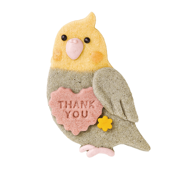 とりクッキー・オカメインコ