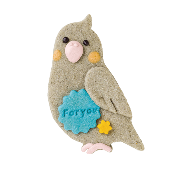 とりクッキー・オカメインコ