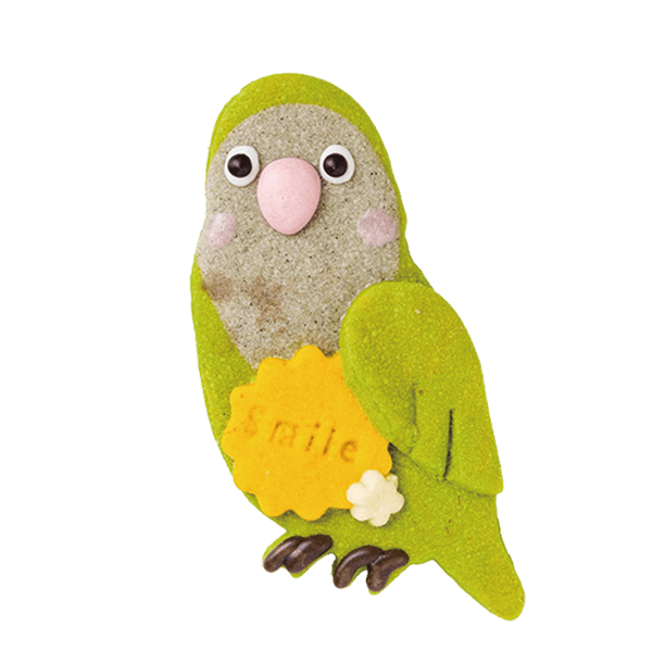 とりクッキー・オキナインコ